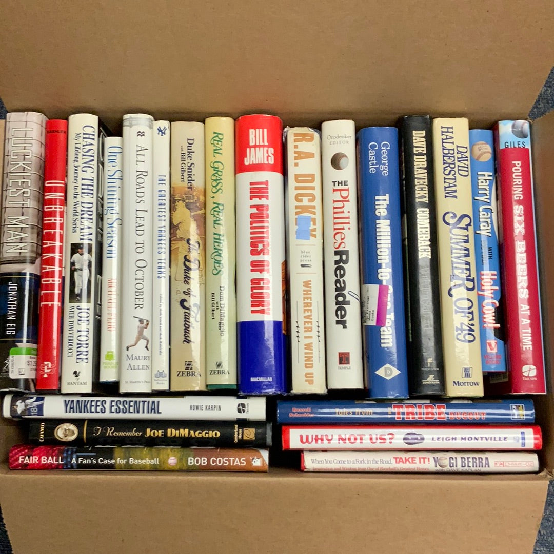 Baseball Nonfiction: 22 Books- Book Bundle by Theme