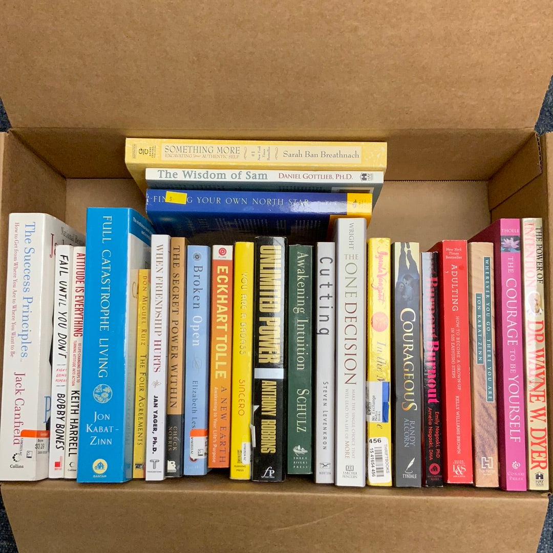 Self Help and Motivational: 24 Books- Book Bundle by Theme
