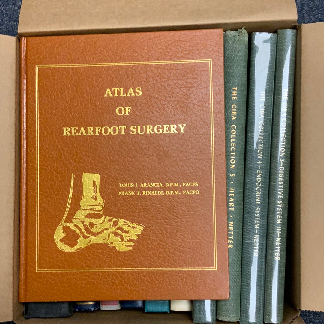 XL Vintage Medical Books: 11 Books- Book Bundle by Theme