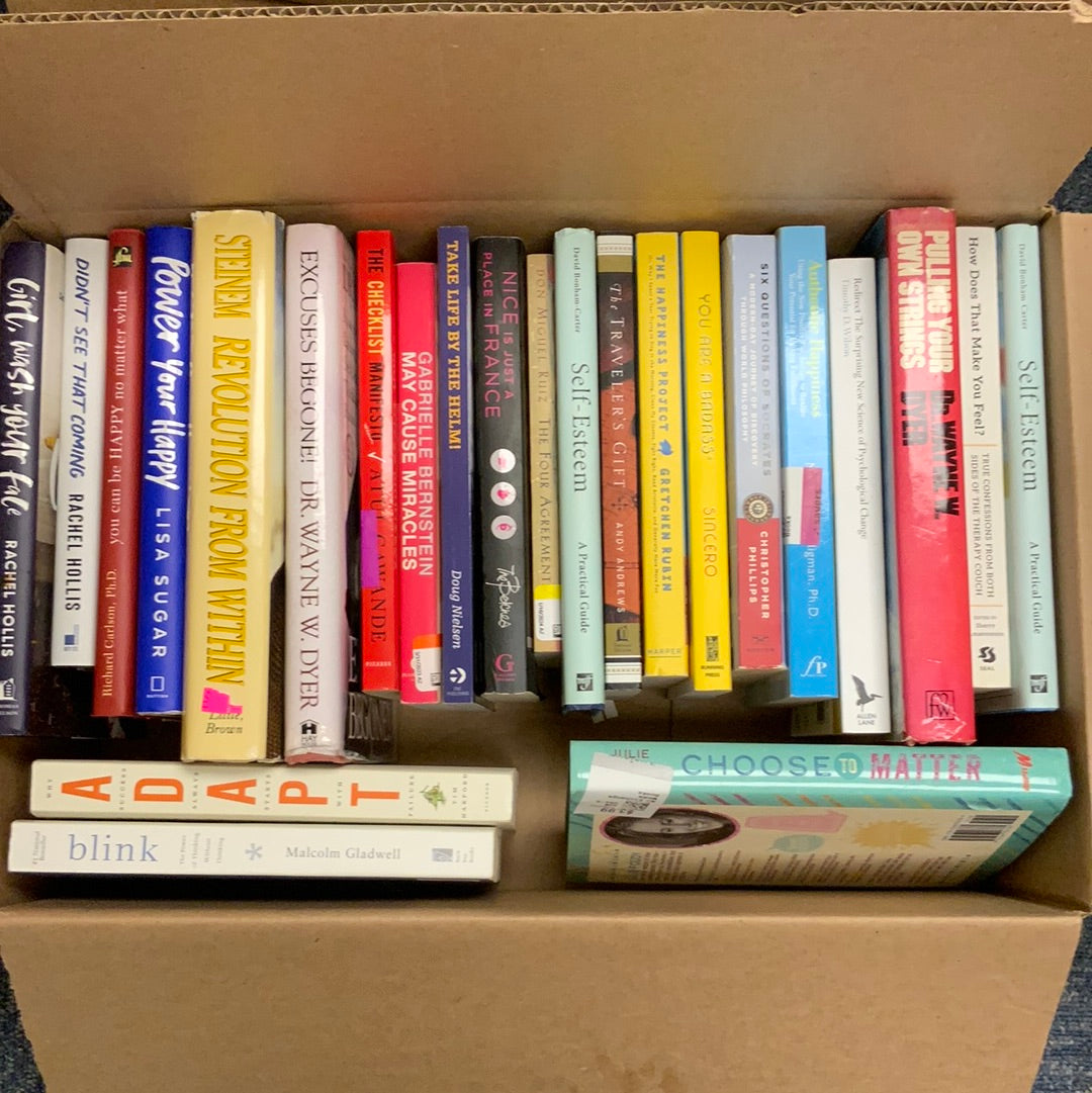 Self Help and Motivational: 24 Books- Book Bundle by Theme