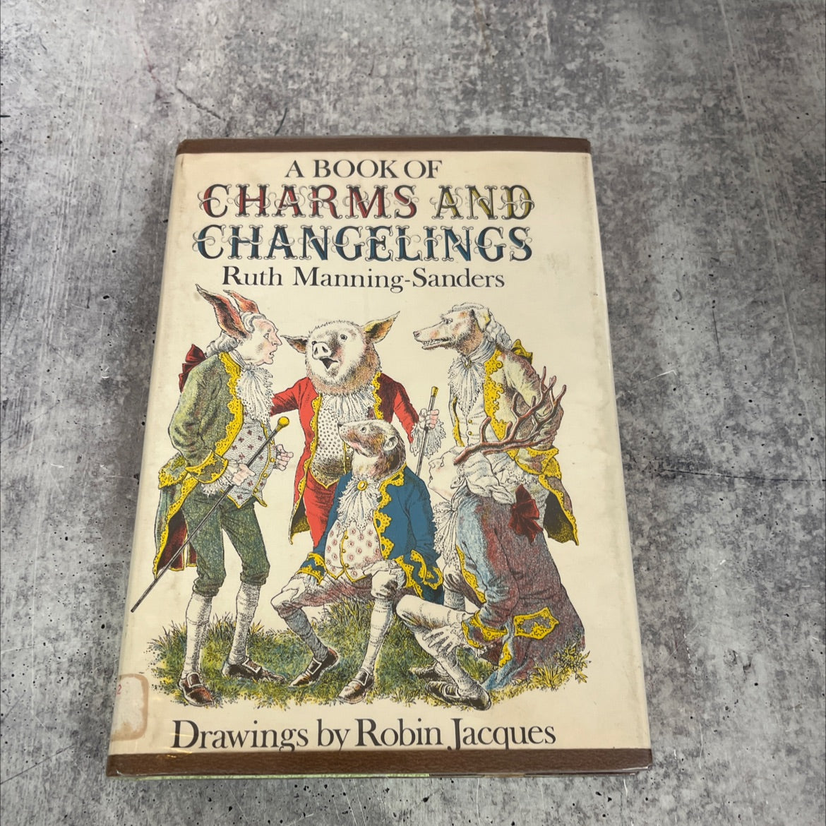 a book of charms and avon public library changelings book, by Ruth Manning-Sanders, 1972 Hardcover image 1