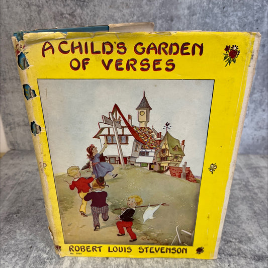 a child's garden of verses book, by robert louis stevenson, 1956 Hardcover, Vintage image 1