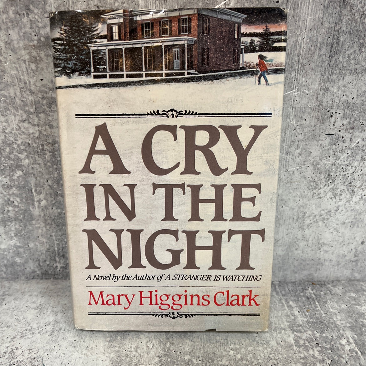 a cry in the night book, by mary higgins clark, 1982 Hardcover image 1