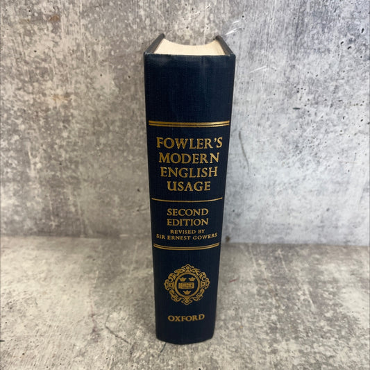 a dictionary of modern english usage book, by h. w. fowler, 1965 Hardcover image 1