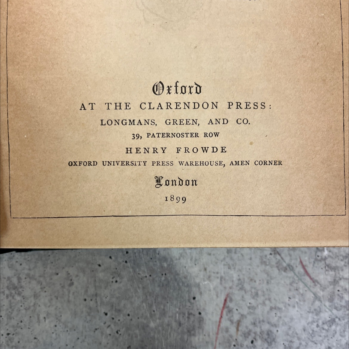 a lexicon abridged from liddell and scott's greek-english lexicon book, by unknown, 1899 Hardcover, Rare, Antique image 3