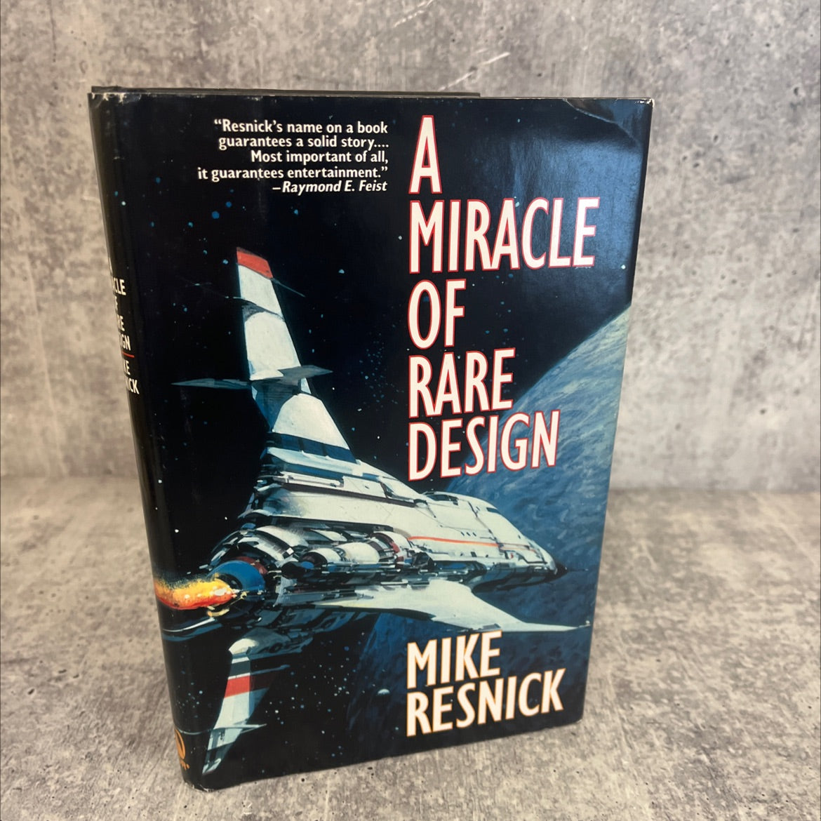 a miracle of rare design: a tragedy of transcendence book, by mike resnick, 1994 Hardcover, First Edition image 1