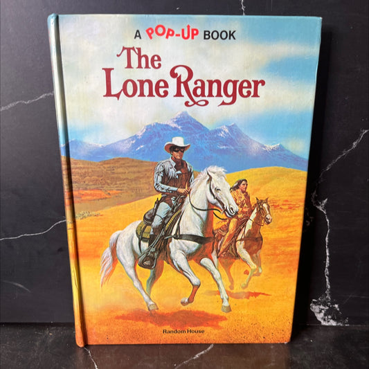 a pop-up book the lone ranger book, by Ken Barr, 1981 Hardcover, Vintage image 1