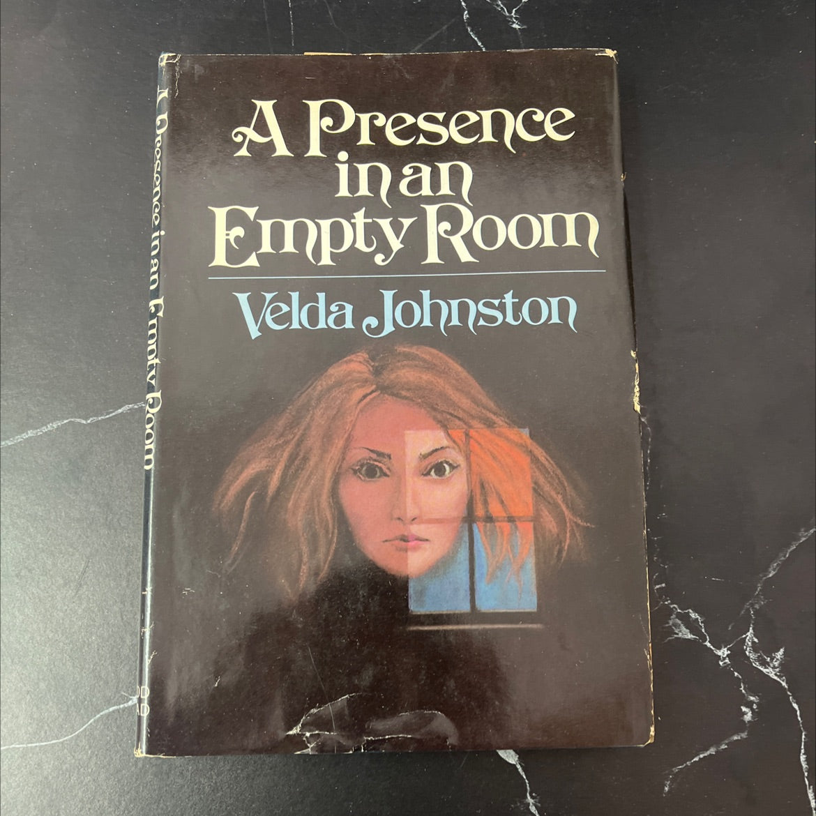 a presence in an empty room book, by Velda Johnston, 1980 Hardcover, Vintage image 1