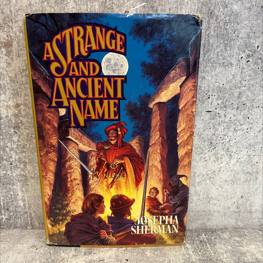 a strange and ancient name book, by Josepha Sherman, 1993 Hardcover image 1