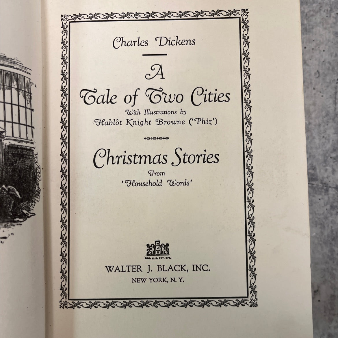 a tale of two cities book, by charles dickens, 1970 Hardcover image 2