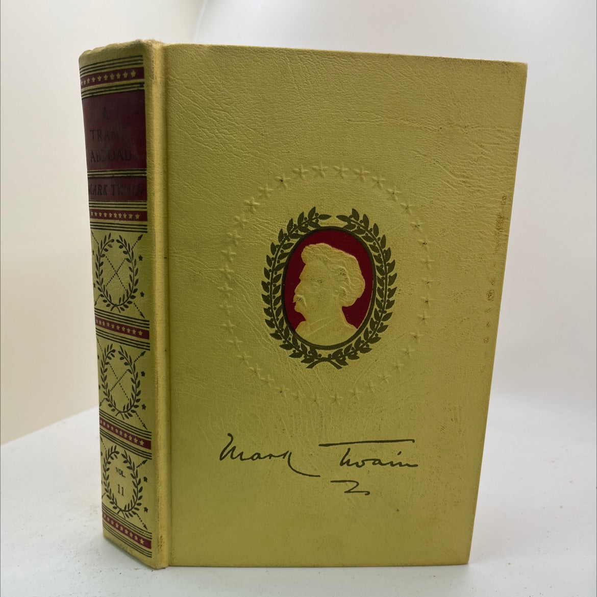 a tramp abroad book, by mark twain, 1907 Hardcover image 1