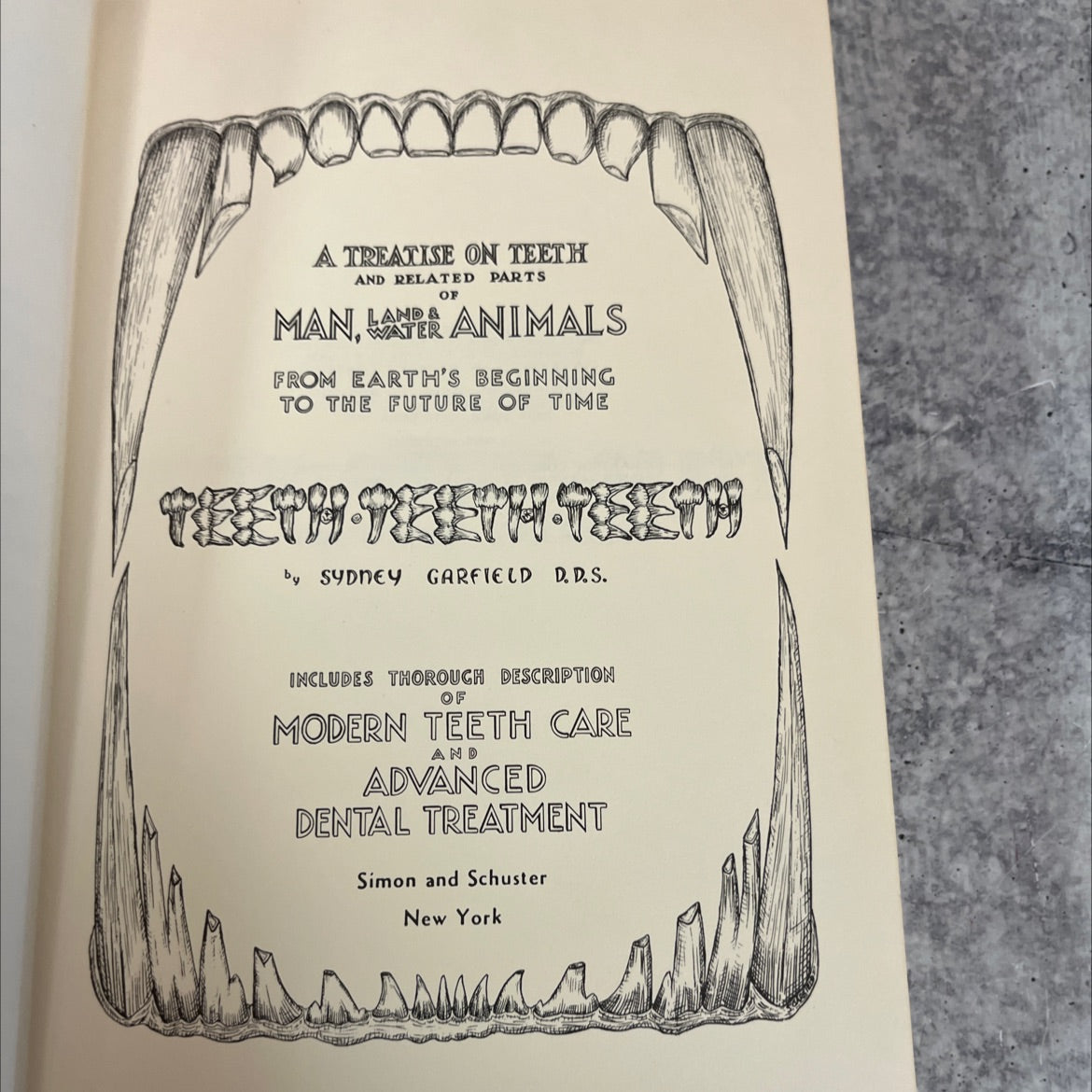 a treatise on teeth and related parts of man, an animals water from earth's beginning to the future of time teeth teeth image 2