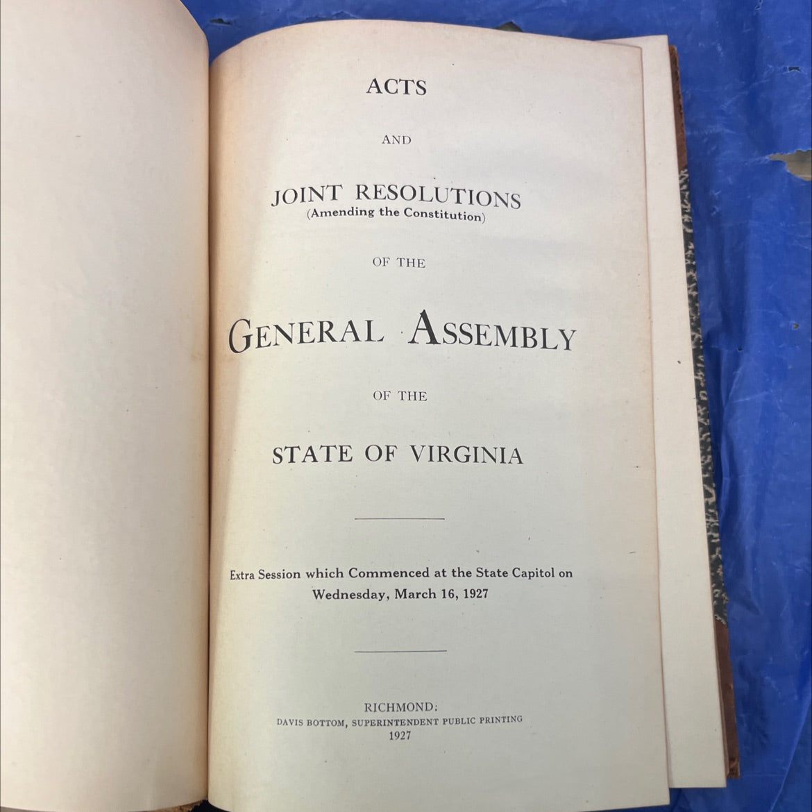 acts and joint resolutions (amending the constitution) of the general assembly of the state of virginia extra session image 3