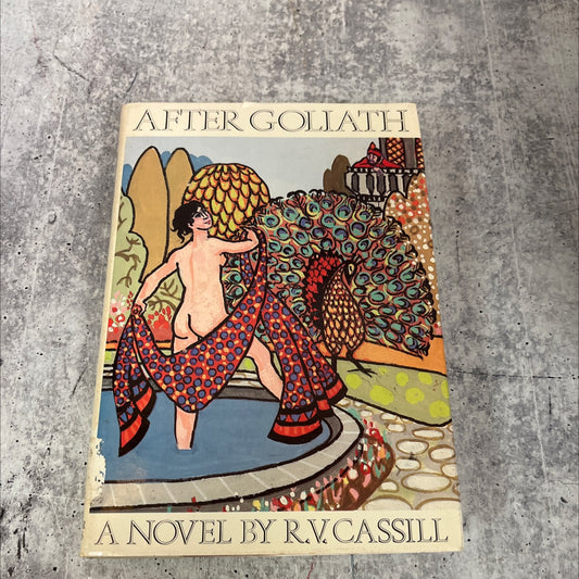 after goliath book, by R. V. Cassill, 1985 Hardcover image 1