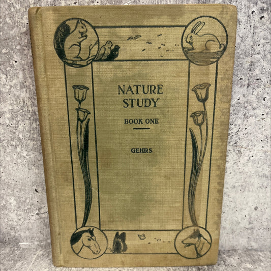 agricultural nature study-book one book, by unknown, 1929 Hardcover, Antique image 1