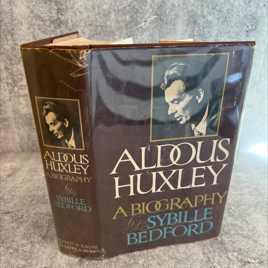 aldous huxley a biography book, by sybille bedford, 1974 Hardcover image 1