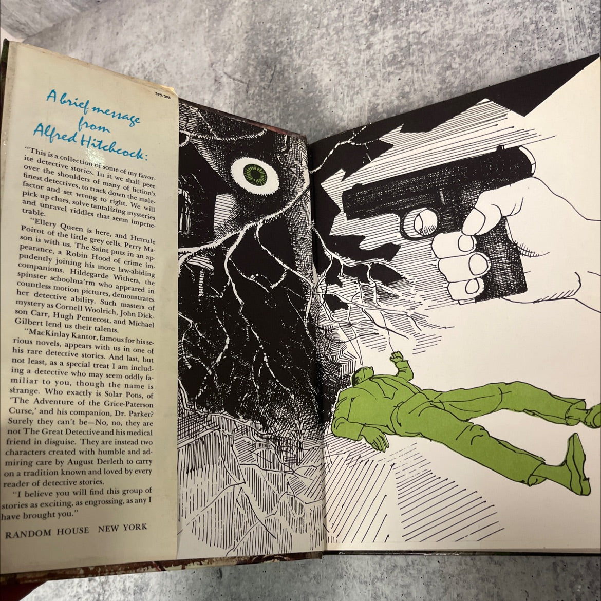 alfred hitchcock's daring detectives book, by unknown, 1969 Hardcover image 4