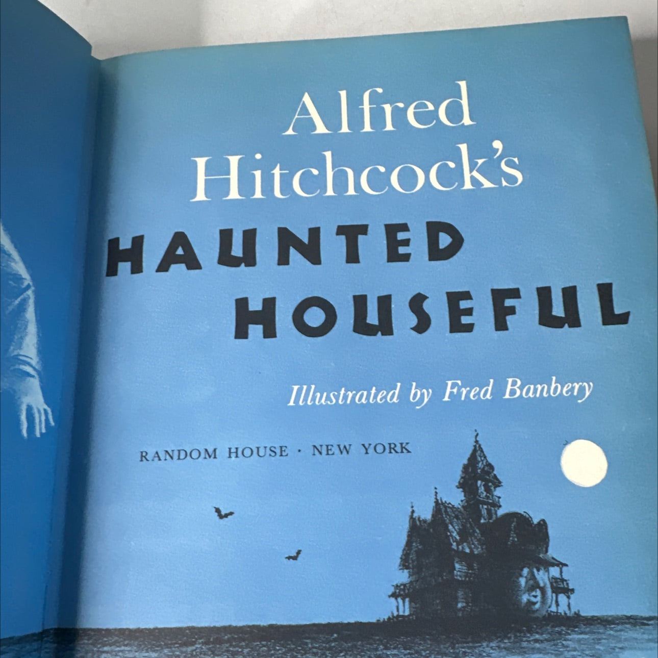 alfred hitchcock's haunted houseful book, by Alfred Hitchcock, 1961 Hardcover, Rare, Vintage image 2