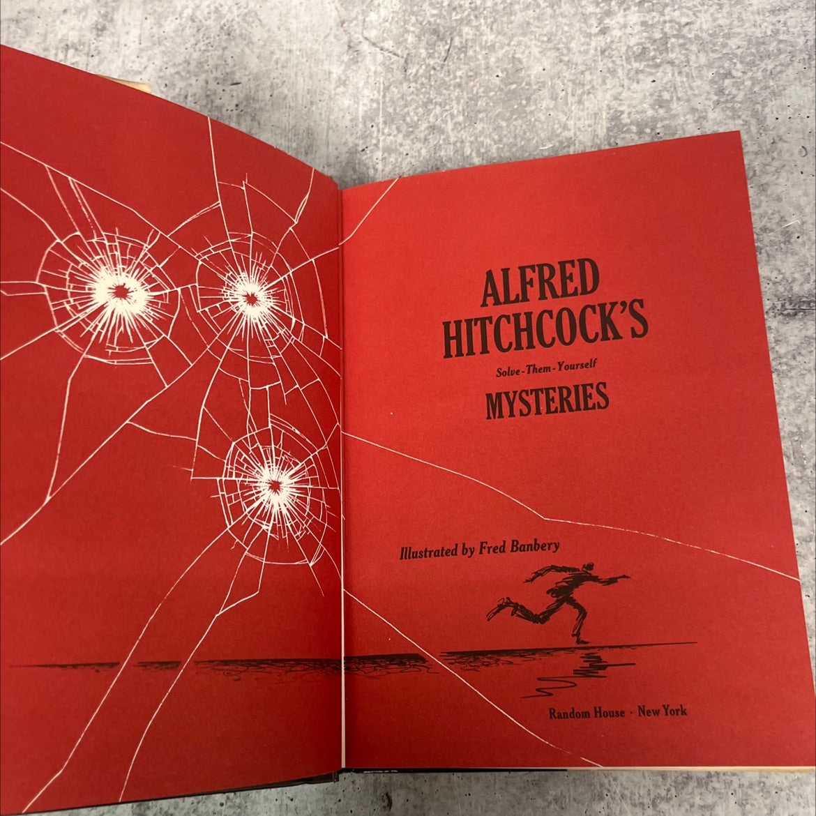 alfred hitchcock's solve-them-yourself mysteries book, by alfred hitchcock, 1963 Hardcover image 2