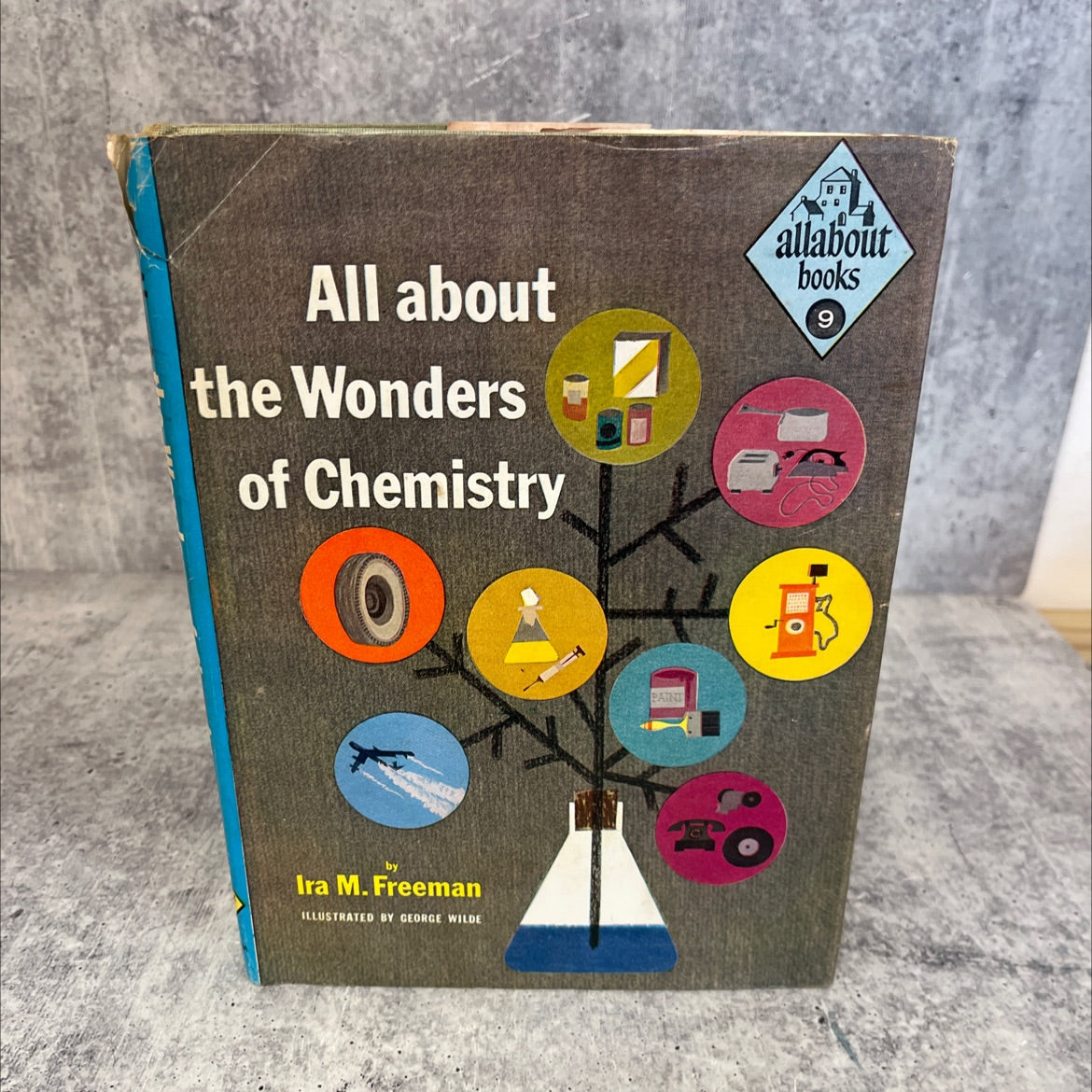 all about the wonders of chemistry book, by ira m. freeman, 1954 Hardcover, Vintage image 1