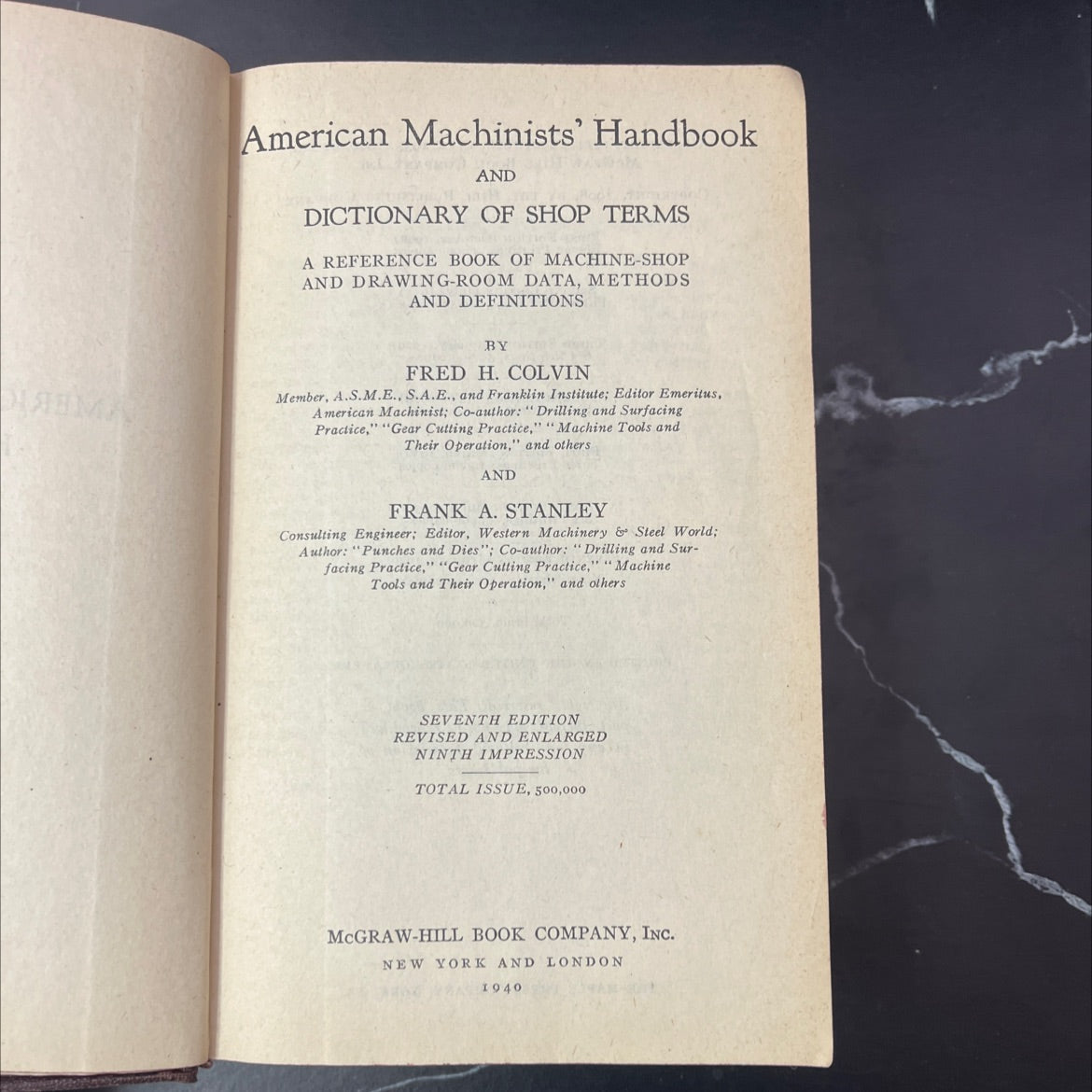 american machinists' handbook and dictionary of shop terms a reference book of machine-shop and drawing-room data, image 2