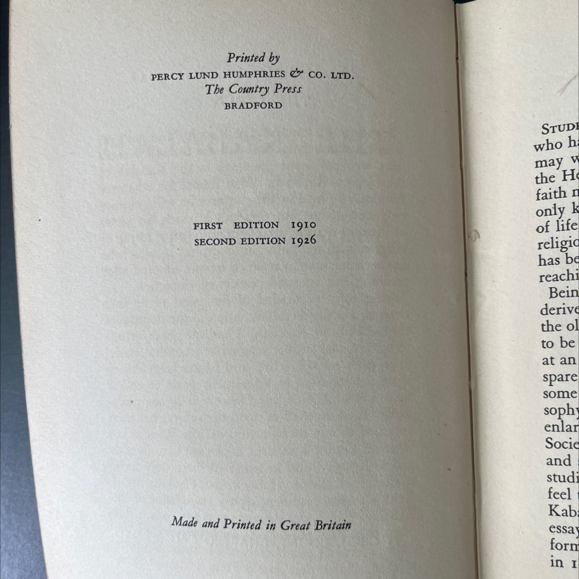 an introduction to the study of kabalah with eight diagrams book, by william wynn westcott, 1926 Hardcover, Rare, image 3