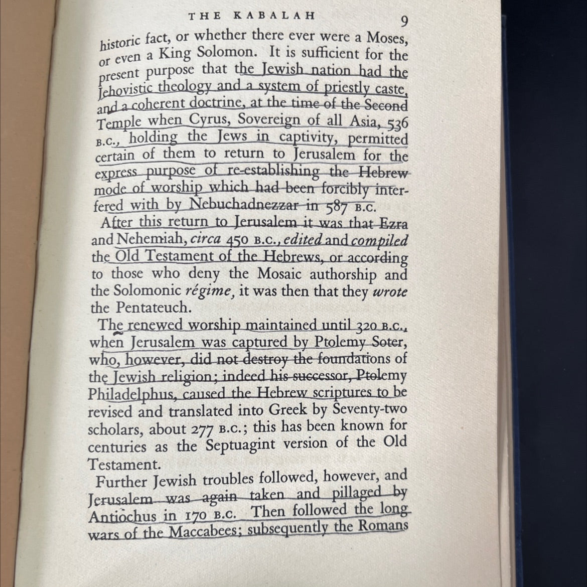 an introduction to the study of kabalah with eight diagrams book, by william wynn westcott, 1926 Hardcover, Rare, image 4