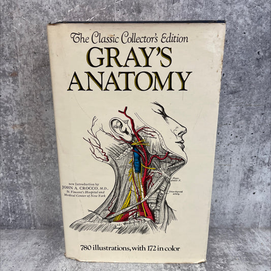 anatomy, descriptive and surgical book, by henry gray, 1977 Hardcover, Vintage image 1