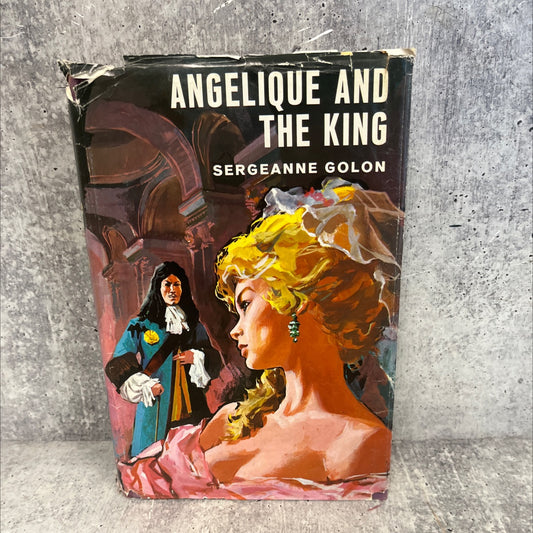 angelique and the king book, by sergeanne golon, 1960 Hardcover, First Edition, Vintage image 1