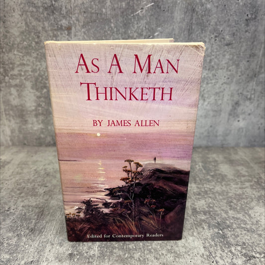 as a man thinketh book, by james allen, 1968 Hardcover, Vintage image 1