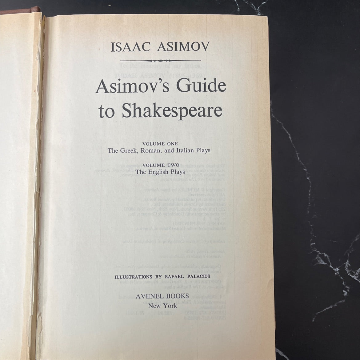 asimov's guide to shakespeare book, by isaac asimov, 1978 Hardcover, First Edition, Vintage image 2