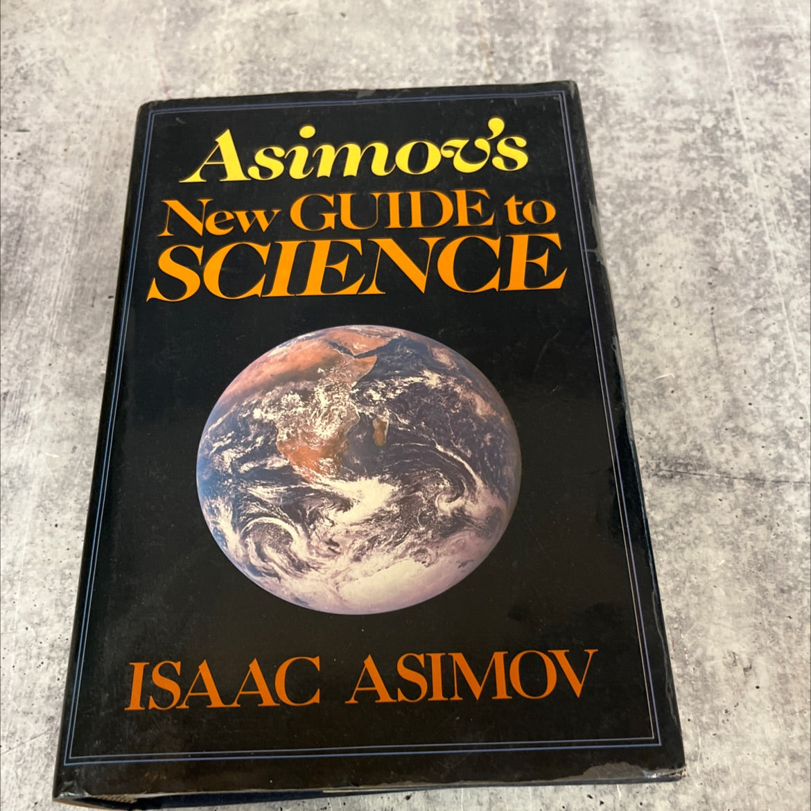 asimov's new guide to science book, by isaac asimov, 1984 Hardcover image 1