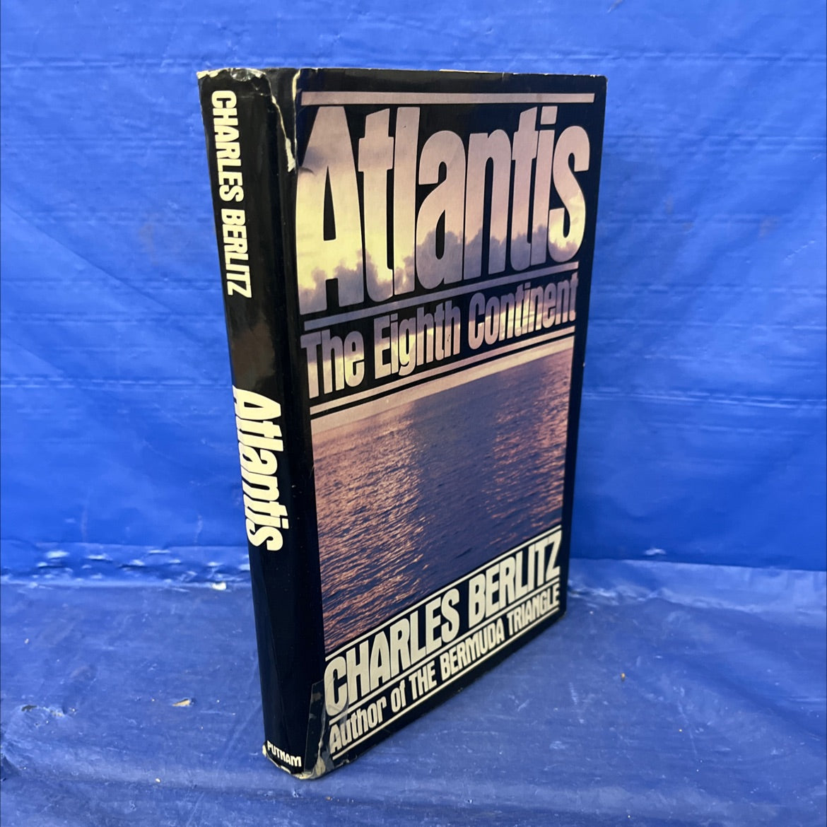 atlantis the eighth continent book, by Charles Berlitz, 1984 Hardcover image 1