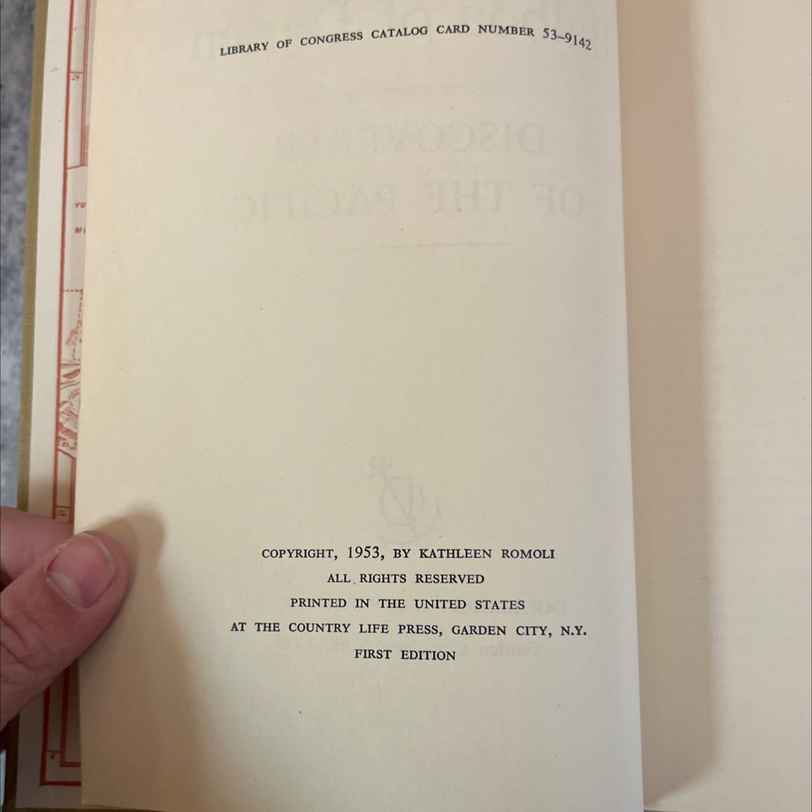 balboa of darien book, by kathleen romoli, 1953 Hardcover image 3