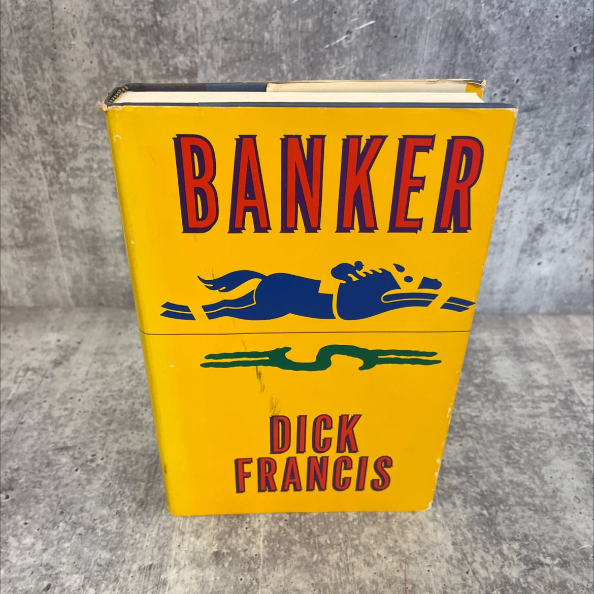 banker book, by Dick Francis, 1983 Hardcover image 1