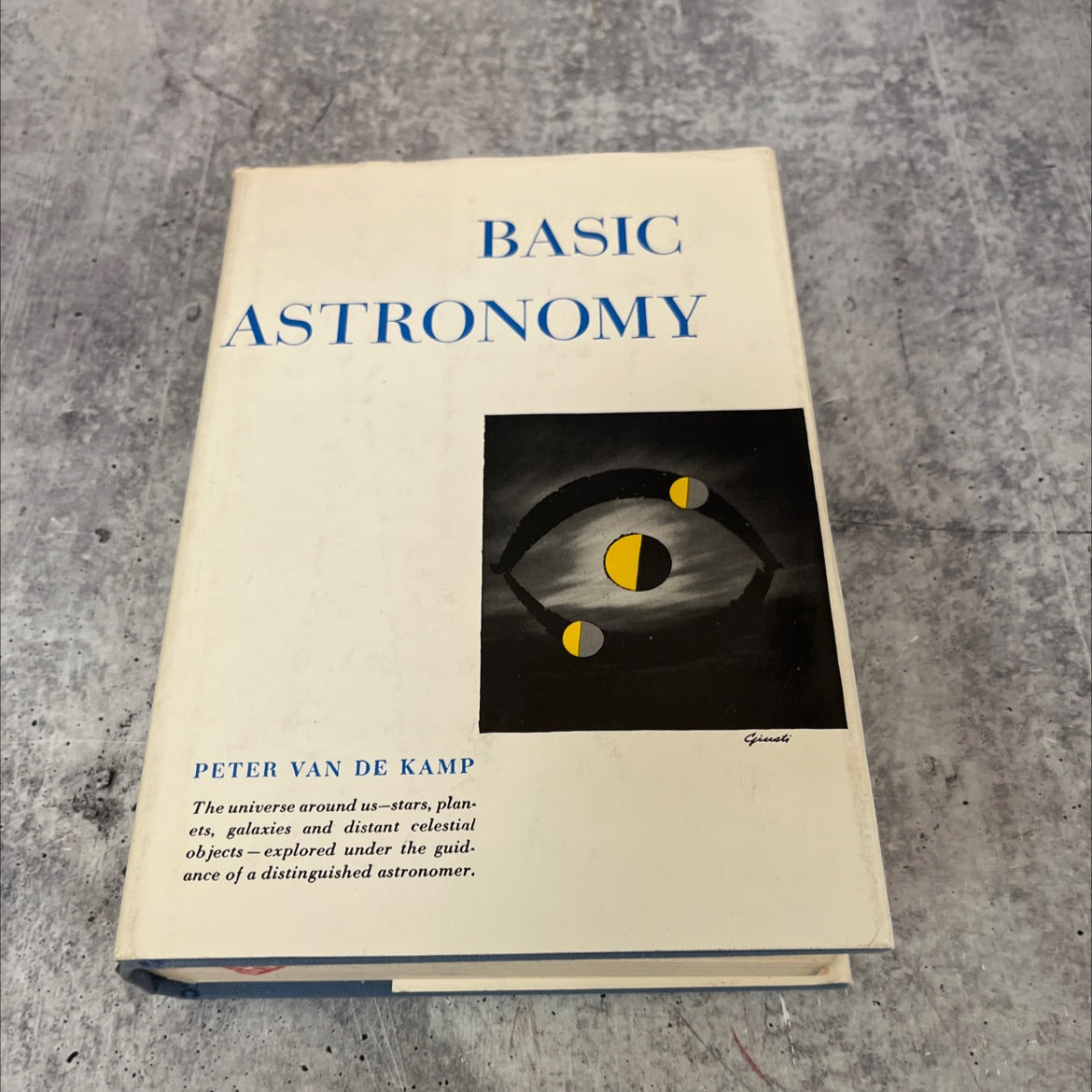 basic astronomy book, by Peter van de Kamp, 1952 Hardcover image 1