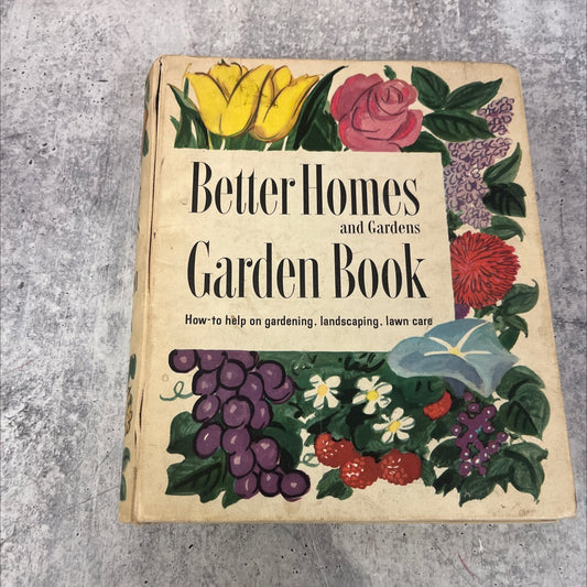 better homes and gardens garden book book, by unknown, 1954 Hardcover image 1