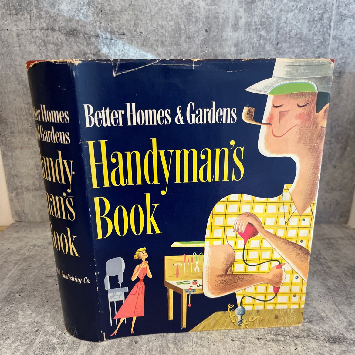 better homes and gardens handyman's book book, by unknown, 1951 Hardcover, Vintage image 1