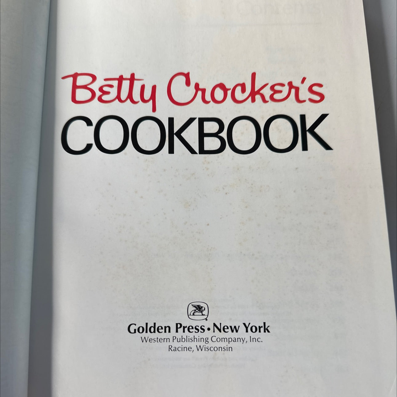 betty crocker's cookbook book, by unknown, 1975 Hardcover image 2