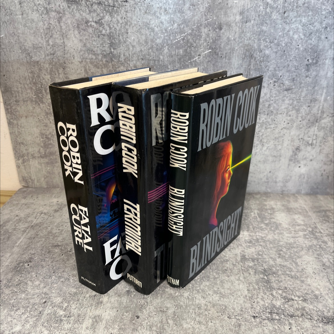 Robin Cook BookClub Editions  - blindsight book, by Robin Cook, 1992 Hardcover image 1