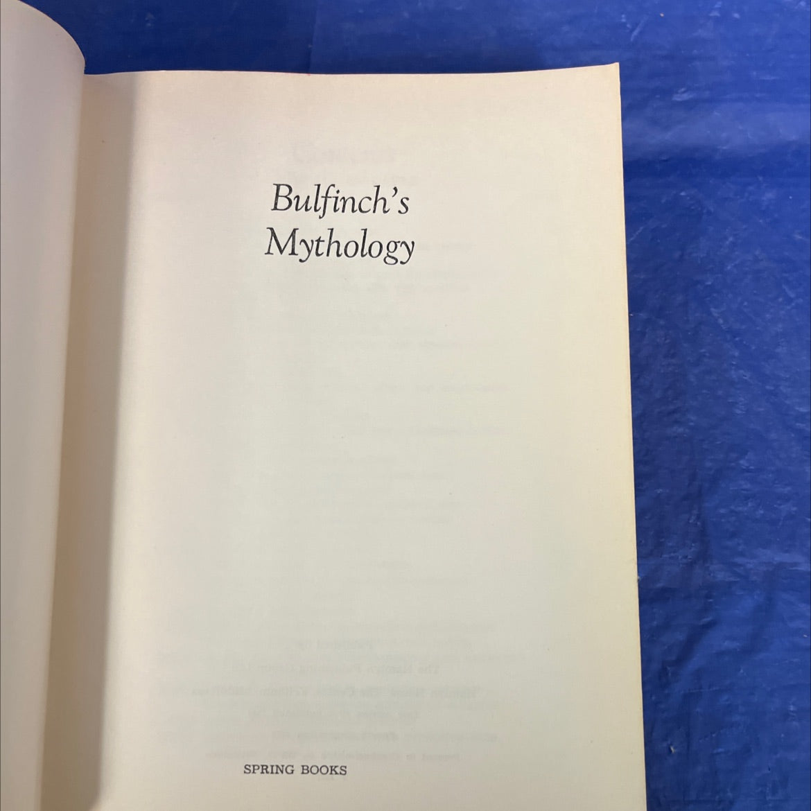 bulfinch's mythology book, by Thomas Bulfinch, 1968 Hardcover image 2