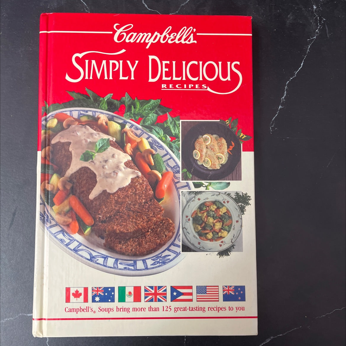 campbells simply delicious recipes book, by unknown, 1992 Hardcover image 1