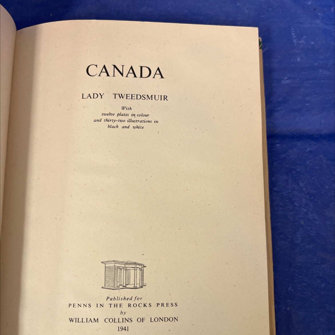 canada lady tweedsmuir book, by [unknown], 1941 Hardcover image 2