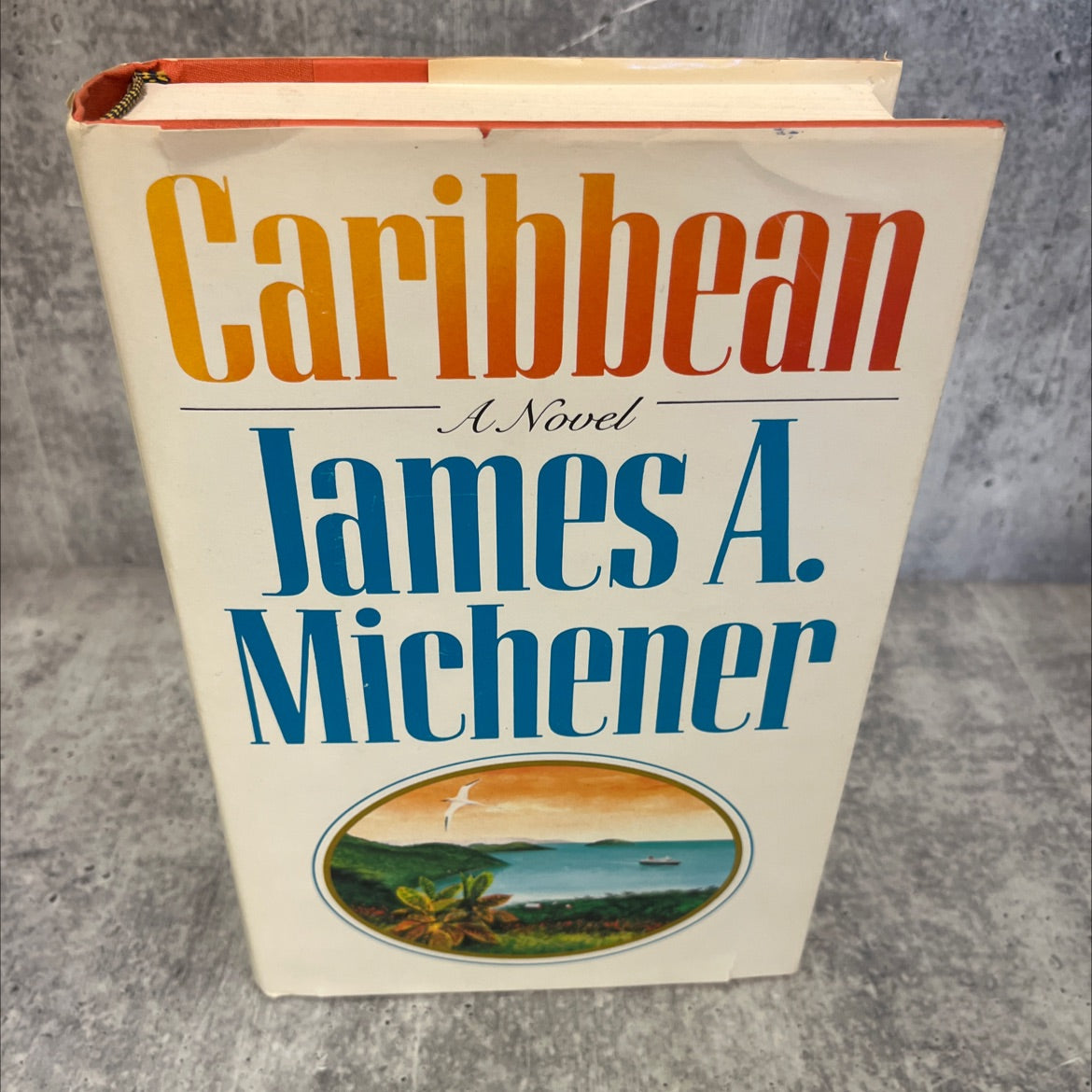 caribbean book, by james a. michener, 1989 Hardcover image 1