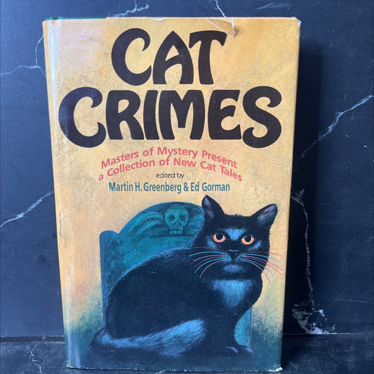 cat crimes book, by Martin H. Greenberg, Ed Gorman, 1991 Hardcover image 1