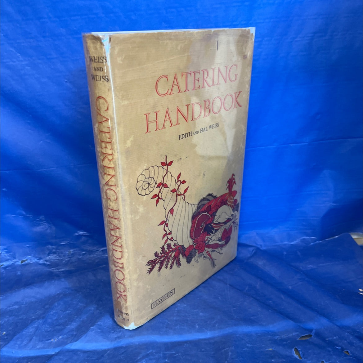 catering handbook book, by edith and hal weiss, 1971 Hardcover image 1