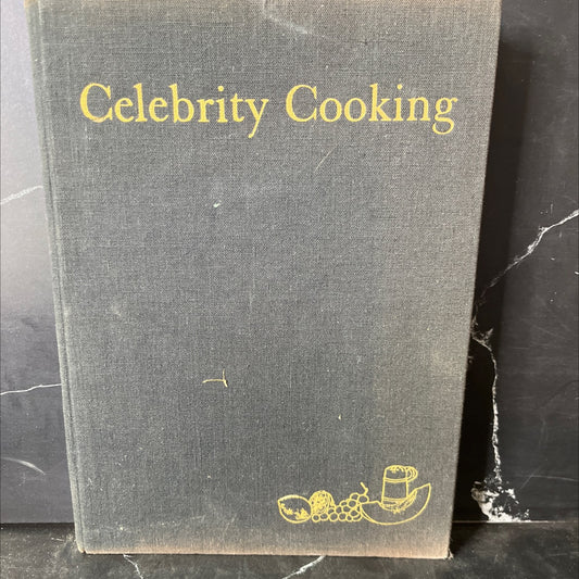 celebrity cooking book, by renée hellman, 1967 Hardcover, Vintage image 1