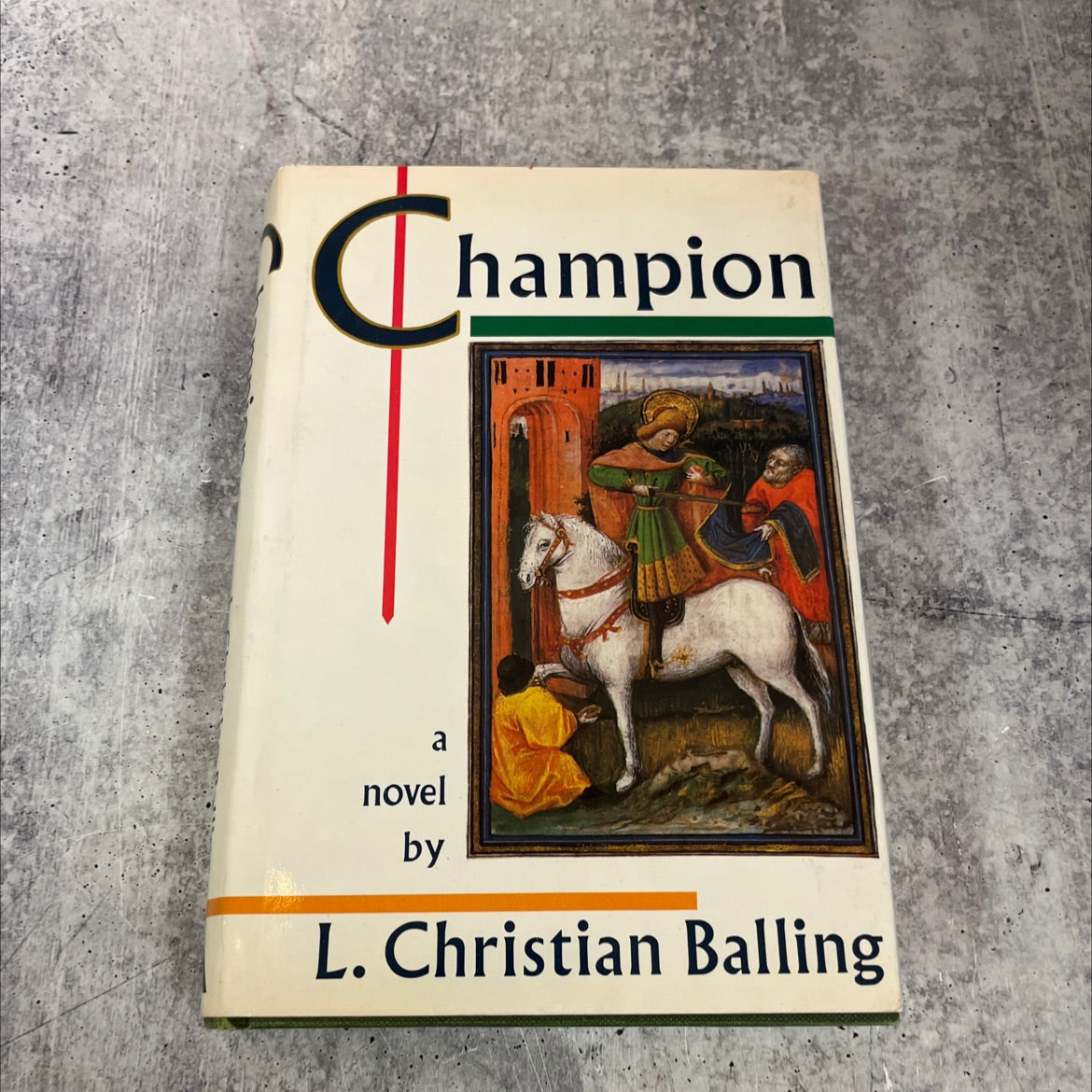 champion book, by L. Christian Balling, 1988 Hardcover image 1