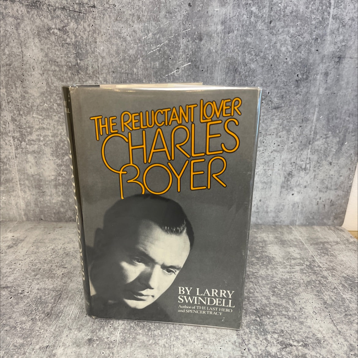 charles boyer book, by larry swindell, 1983 Hardcover, First Edition, Vintage image 1