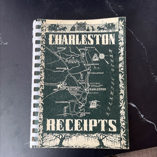 charleston receipts book, by the junior league of charleston, 1950 Paperback image 1